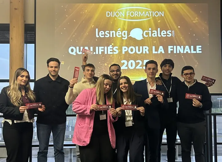 Étudiants qualifiés pour la finale des Négociales